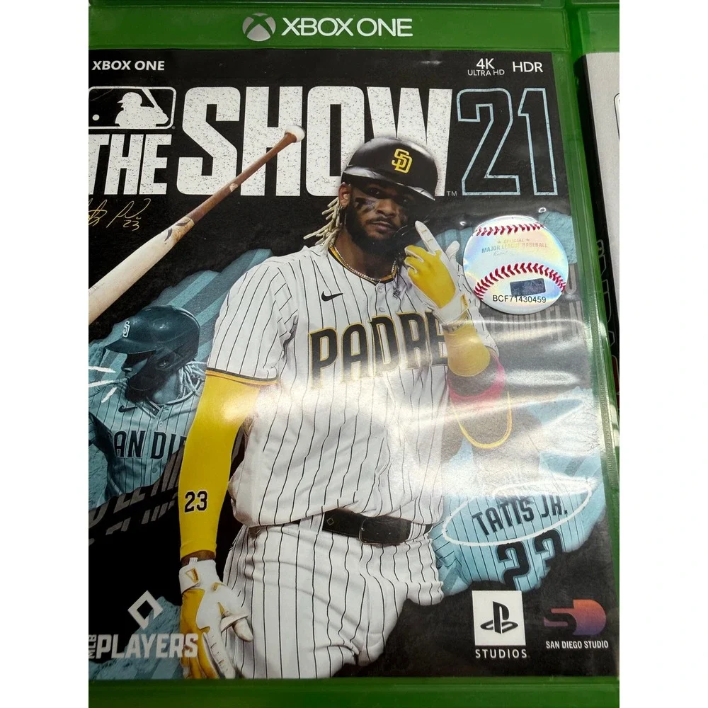 Xbox One Sports Game Lot NBA 2K17 2K18 2K21 MLB The Show 21 Madden 17 Bundle